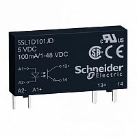 Твердотельное реле, 1 фаза 100мА | код. SSL1D101BD | Schneider Electric